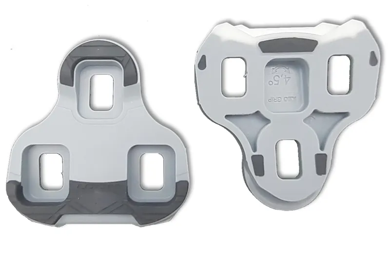 Look Keo Cleat 2 Grey 4.5 Degree Float with Gripper in Grey-1