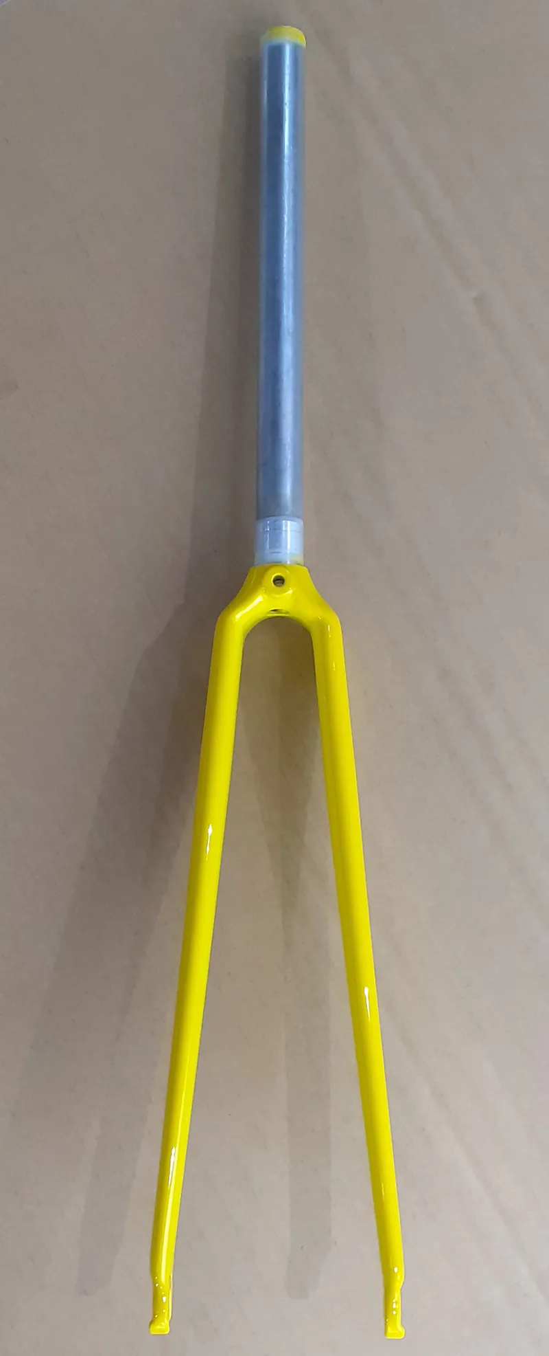 2000 Giant OCR Team Once Replica 1 Inch Threadless Alloy Fork in Yellow-4