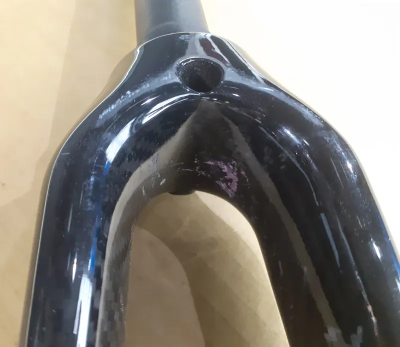 2009 Giant TCR Advanced Fork in Black White Red-3