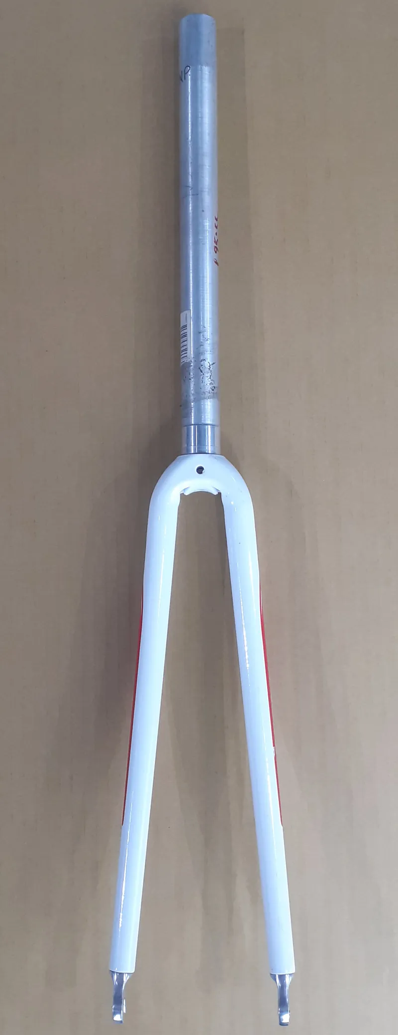2001 Specialized Transition Time Milenium Carbon Fork in White Red-3