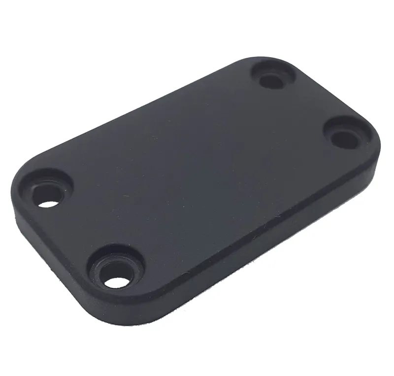 Pinarello F Downtube Frame Blanking Plate in Black 4 hole