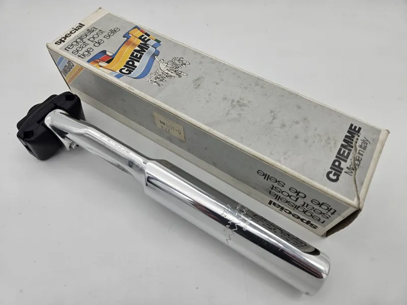 Gipiemme Special Fluted Aero 600AA 27.2mm Seat Post in Polished Aluminium-6