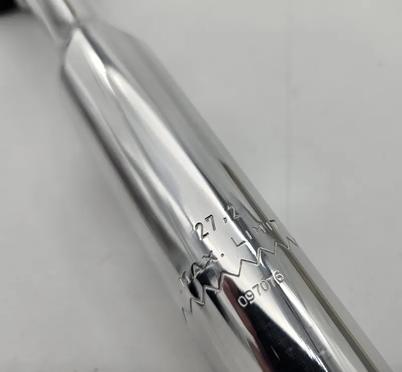 Gipiemme Special Fluted Aero 600AA 27.2mm Seat Post in Polished Aluminium-5