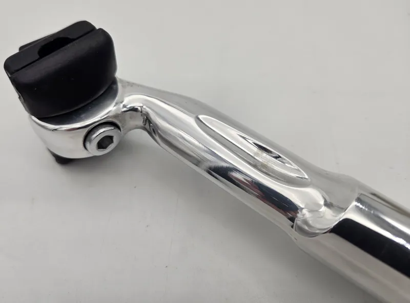 Gipiemme Special Fluted Aero 600AA 27.2mm Seat Post in Polished Aluminium-3