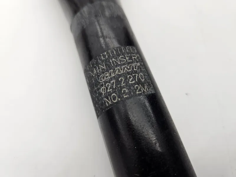 Giant TCR OEM 27.2mm No.2 Bladed Seat Post in 3K Carbon Weave NOS 1990s-2