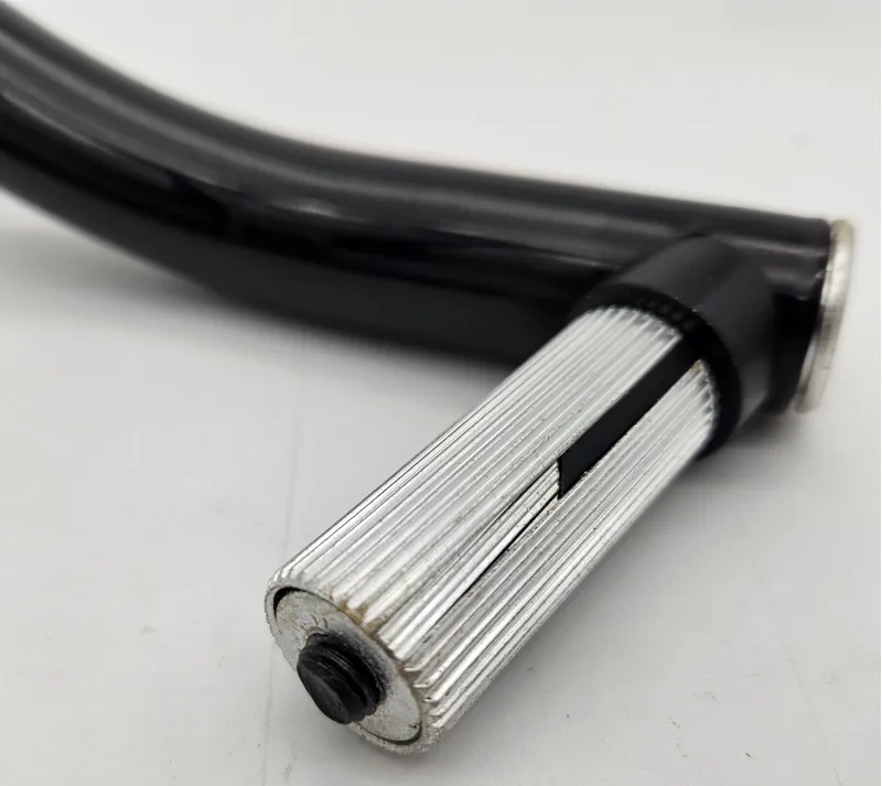 Belvin Alloy Ski Bend Internal Wedge Handlebar Bar End Extension in Black-2