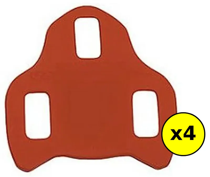 Body Geometry Cleat Stacker For Look Keo in Red