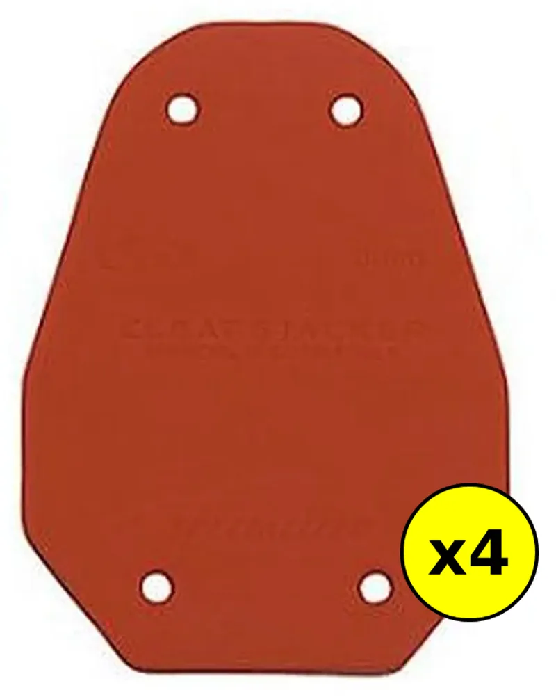 Body Geometry Cleat Stacker For Speedplay in Red