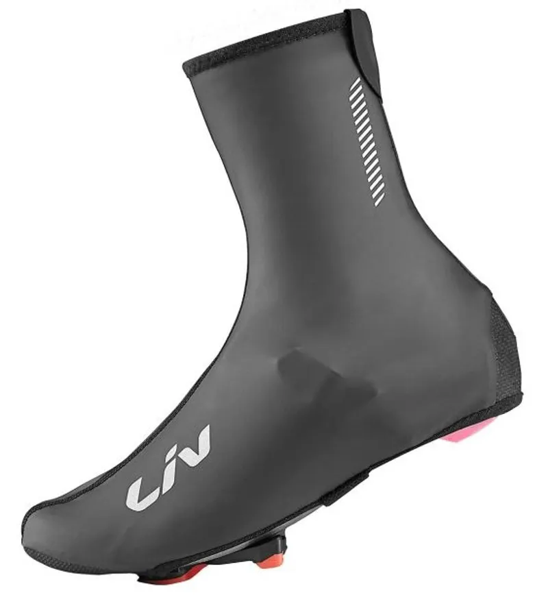 Liv Delphin Shoe Cover Overshoe in Black Size Medium