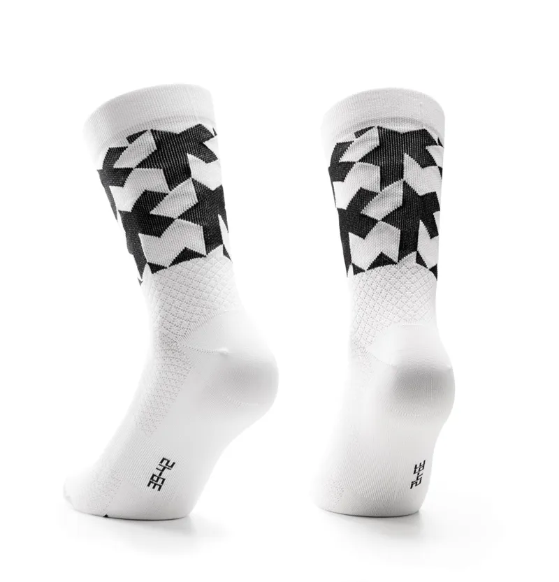 Assos Monogram EVO Socks in Holy White-2