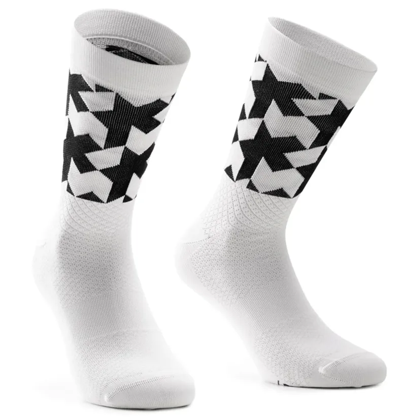 Assos Monogram EVO Socks in Holy White
