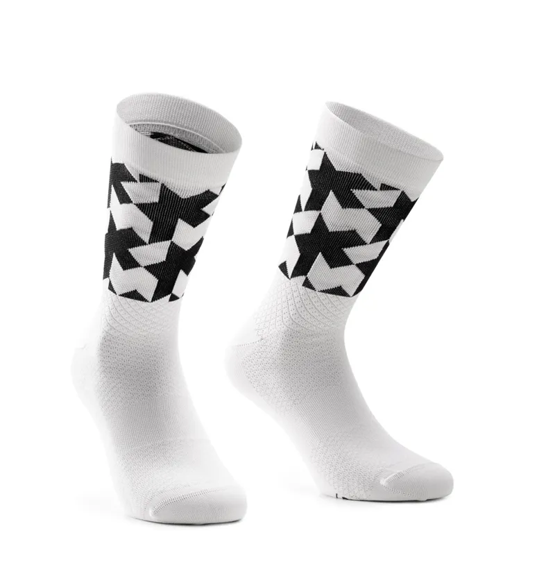 Assos Monogram EVO Socks in Holy White-1