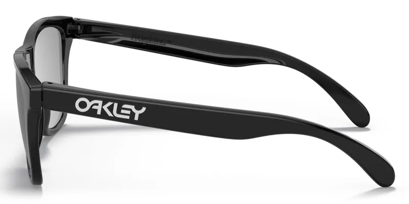 Oakley Frogskin in Polished Black with Grey Lens-2