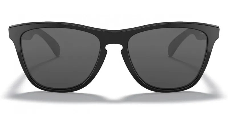 Oakley Frogskin in Polished Black with Grey Lens-1