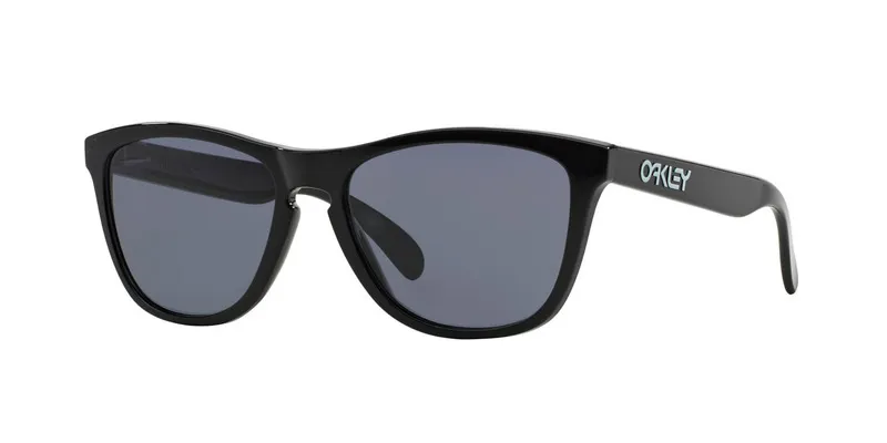 Oakley Frogskin in Polished Black with Grey Lens