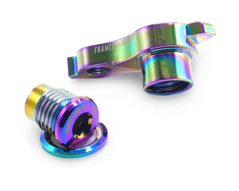 Frames And Gear UDH Universal Derailleur Hanger in Oil Slick-3