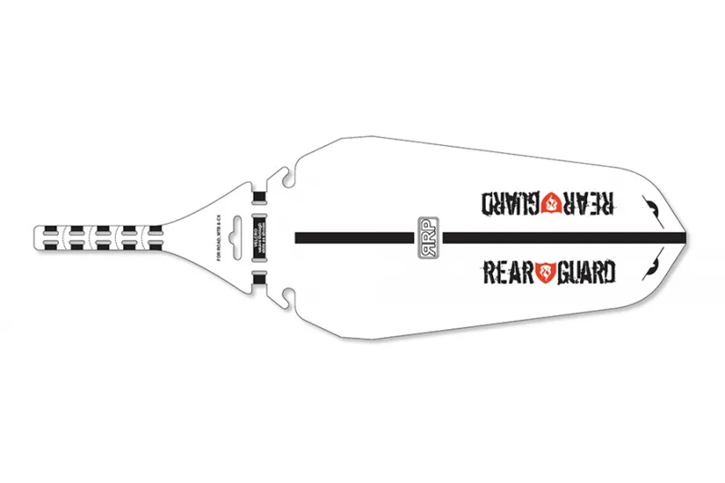 RRP Rearguard Rear Mudguard in White