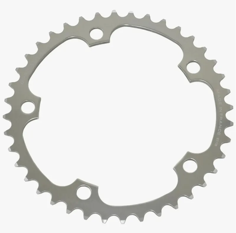 Specialites TA Alize Inner 130BCD 44Tooth Chainring in Silver