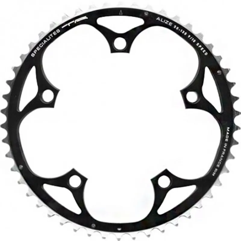 TA Specialites Alize Outer 5 Bolt 130BCD 48 Tooth Chainring in Black