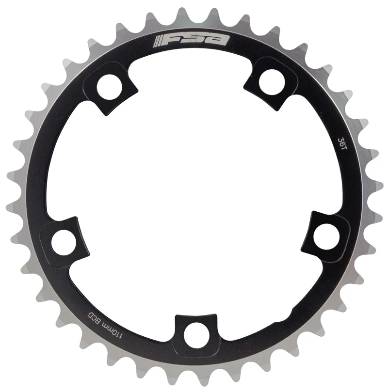 FSA Pro Road Chainring 2x11 110BCD 36Tooth in Black