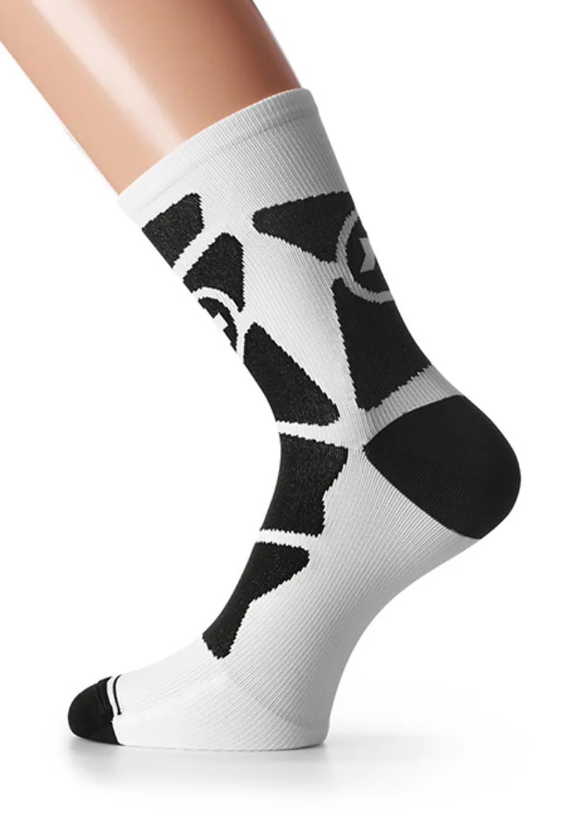 Assos Equipesock G1 Cycling Socks in White