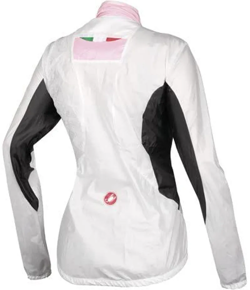 Castelli Velo Donna W Womens Wind Jacket in White size XS