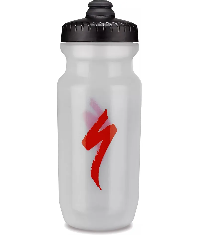 Specialized Little Big Mouth 21oz S-Logo Transparent Water Bottle