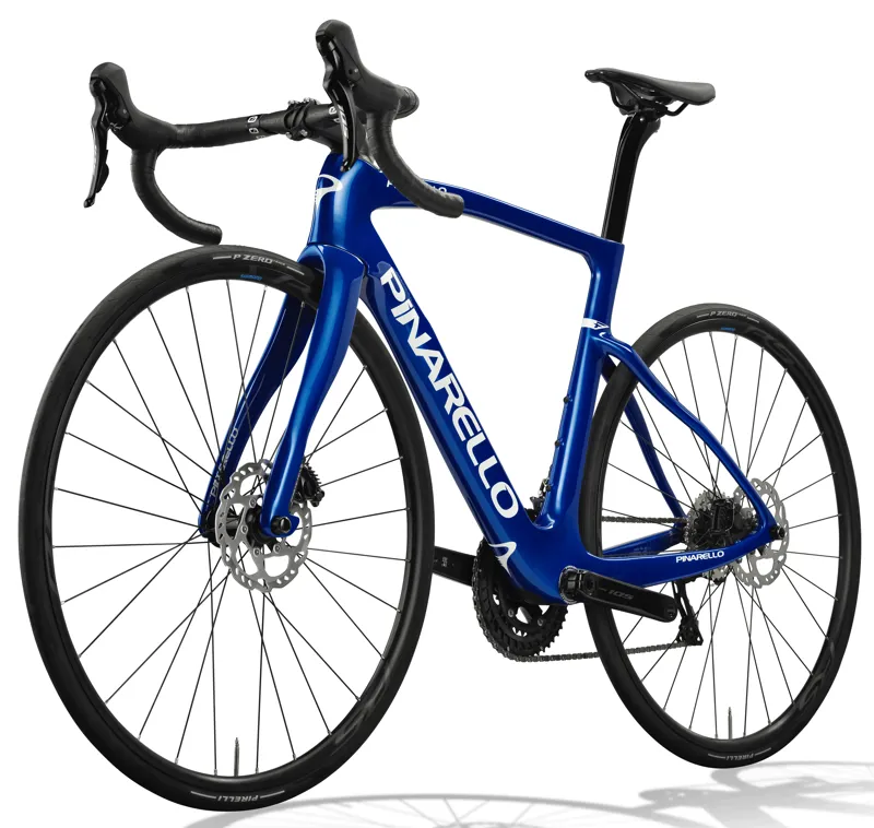 Pinarello F1 Disc with 105 12 and Shimano RS Wheels in Formula Blue-1