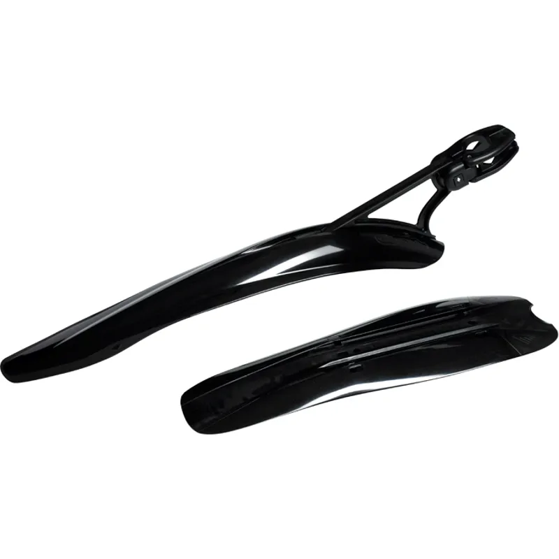 CycraGuard Twinpack Front and Rear Mudguard Set in Black