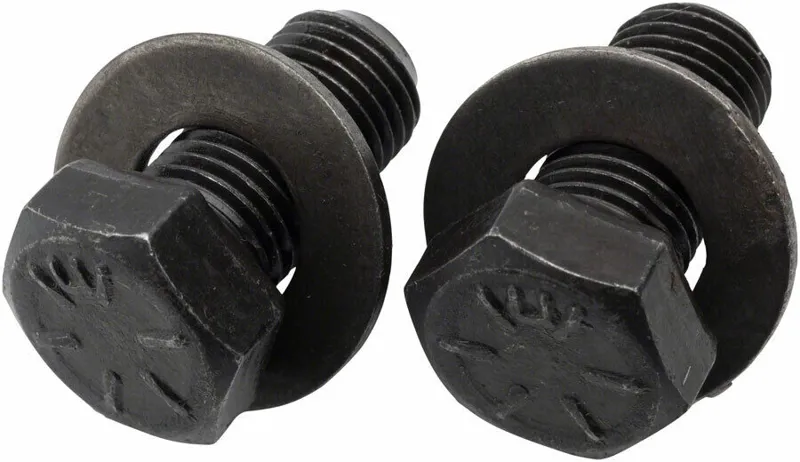 M8 14mm Crank Bolts in Black