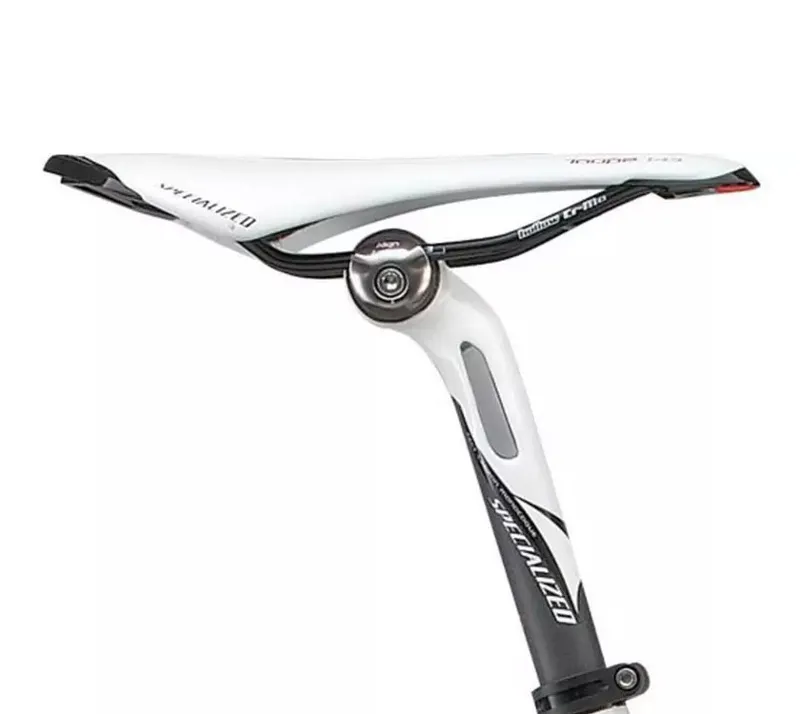 Specialized Pave Seatpost to Alloy Saddle Clamp in Silver Grey Shop Soiled-1