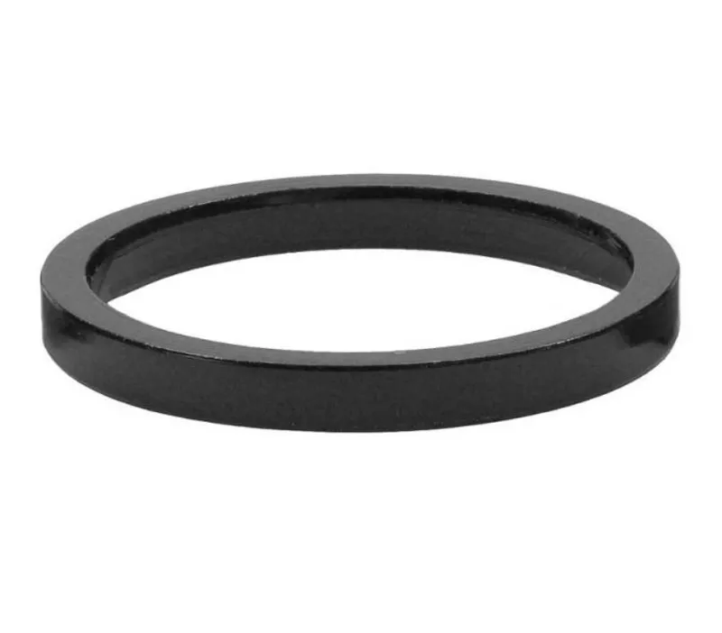 1 Inch x 5mm Aluminium Headset Spacer in Black