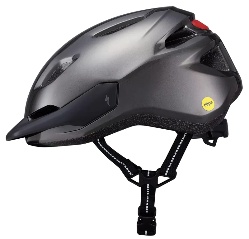 Shuffle 2 LED with Mips 49-55cm Childs Helmet in Smoke Grey-2