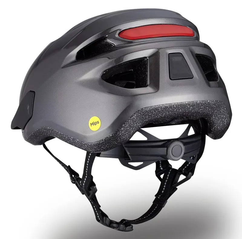 Shuffle 2 LED with Mips 49-55cm Childs Helmet in Smoke Grey-3