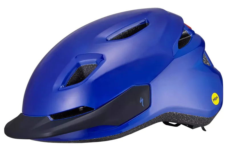 Shuffle 2 LED with Mips 49-55cm Childs Helmet in Blue