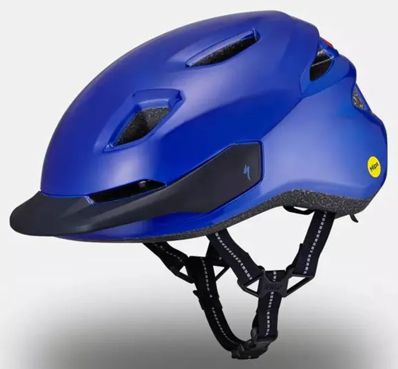 Shuffle 2 LED with Mips 49-55cm Childs Helmet in Blue-1