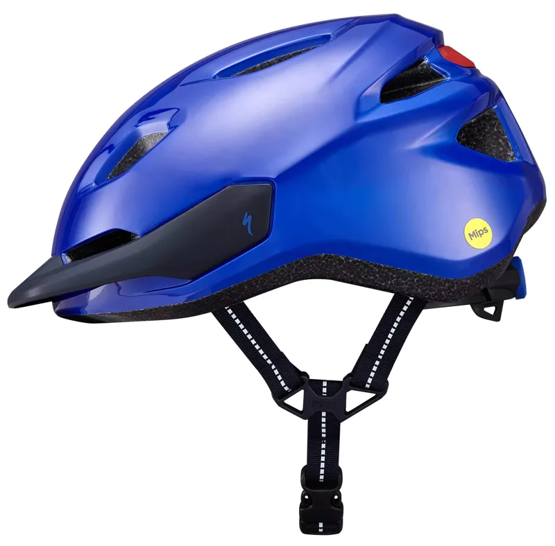Shuffle 2 LED with Mips 49-55cm Childs Helmet in Blue-2