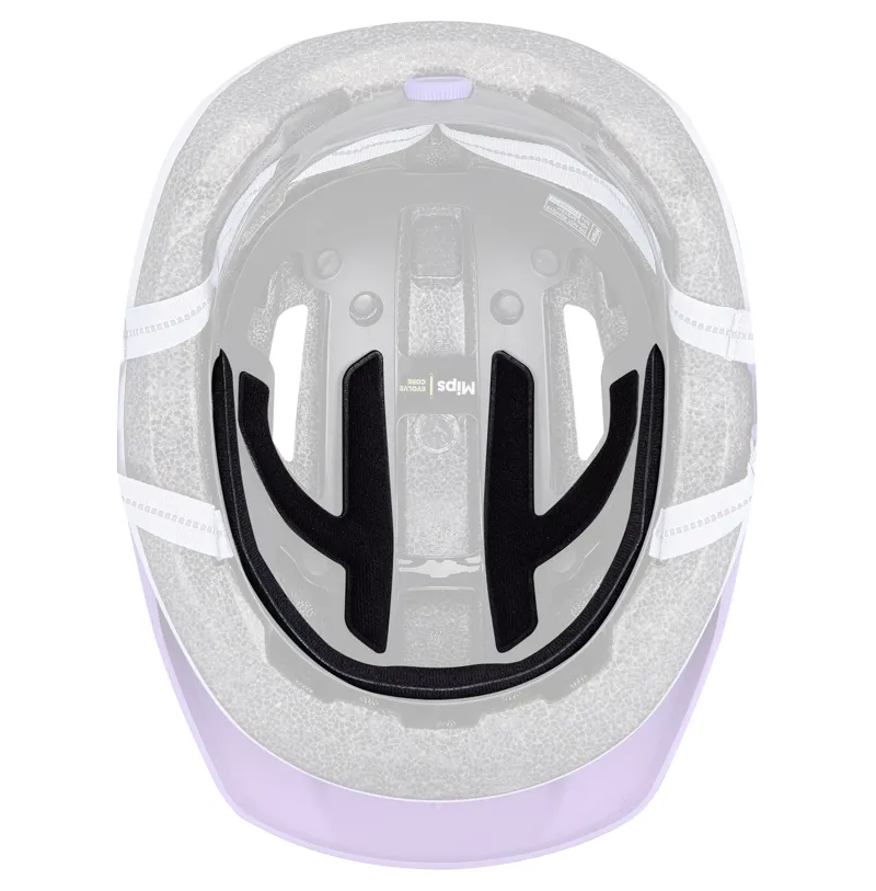 Shuffle 2 LED with Mips 49-55cm Childs Helmet in Lilac-8