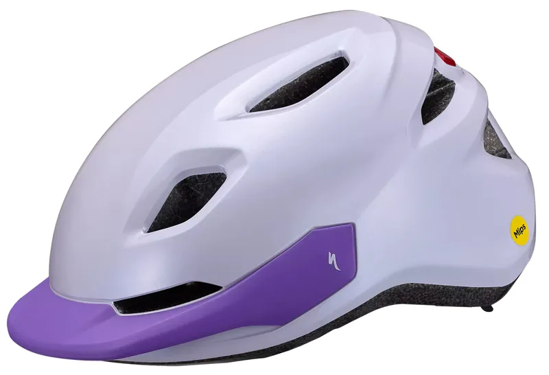 Shuffle 2 LED with Mips 49-55cm Childs Helmet in Lilac