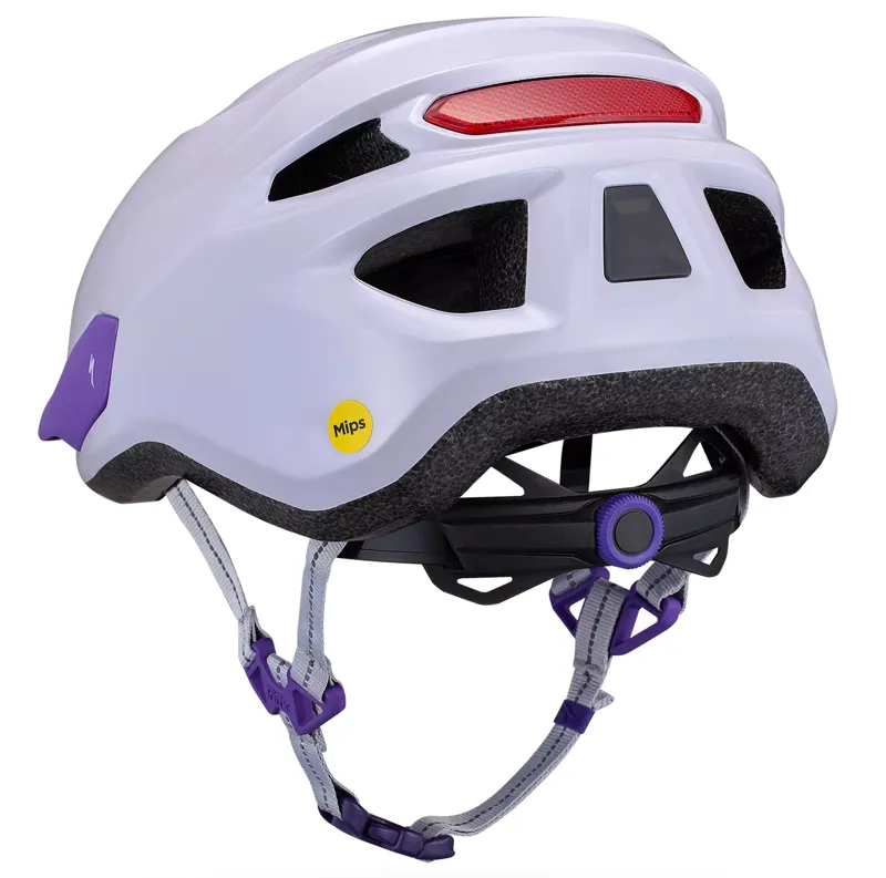 Shuffle 2 LED with Mips 49-55cm Childs Helmet in Lilac-4