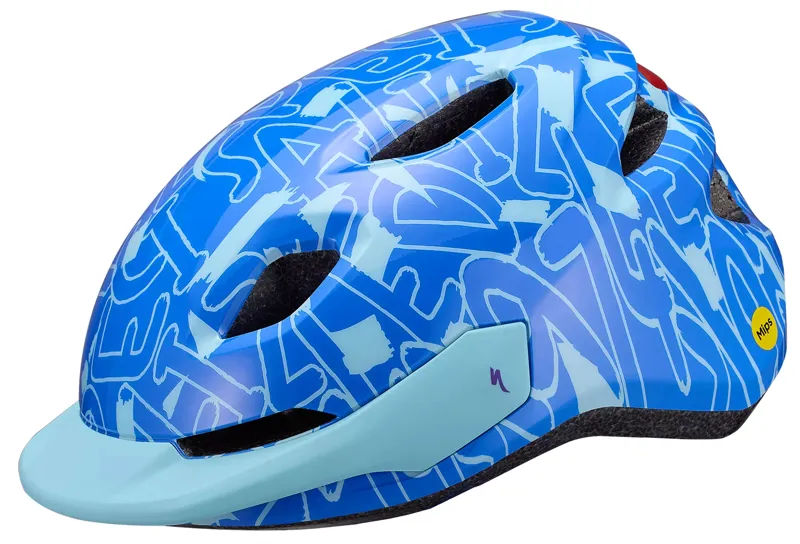 Shuffle 2 LED with Mips 49-55cm Childs Helmet in Sky Blue