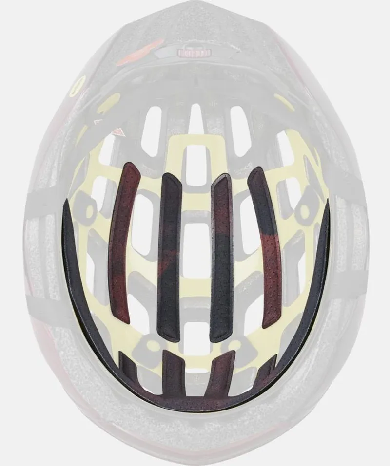 Specialized Propero III MIPS Road Helmet with ANGI in Maroon/ Black size Medium-1