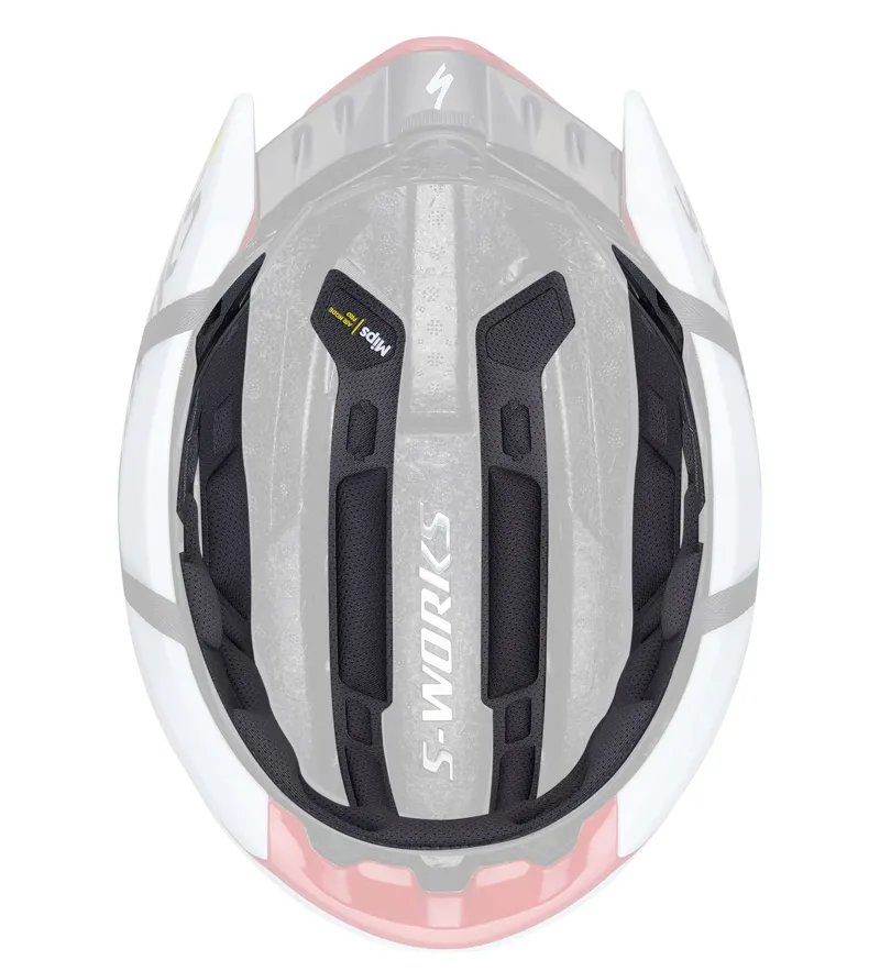 Specialized S-Works Evade 4 Helmet in White/Red-8