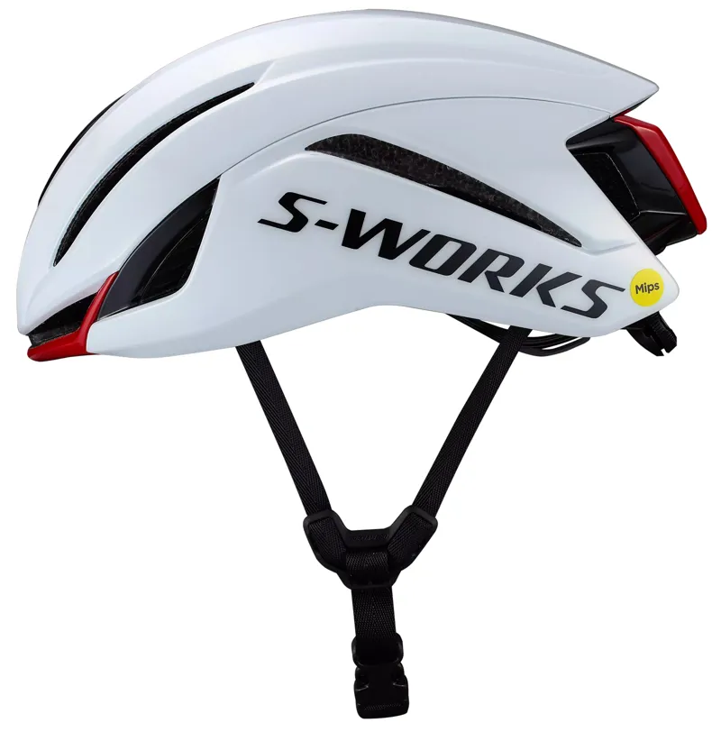 Specialized S-Works Evade 4 Helmet in White/Red-2