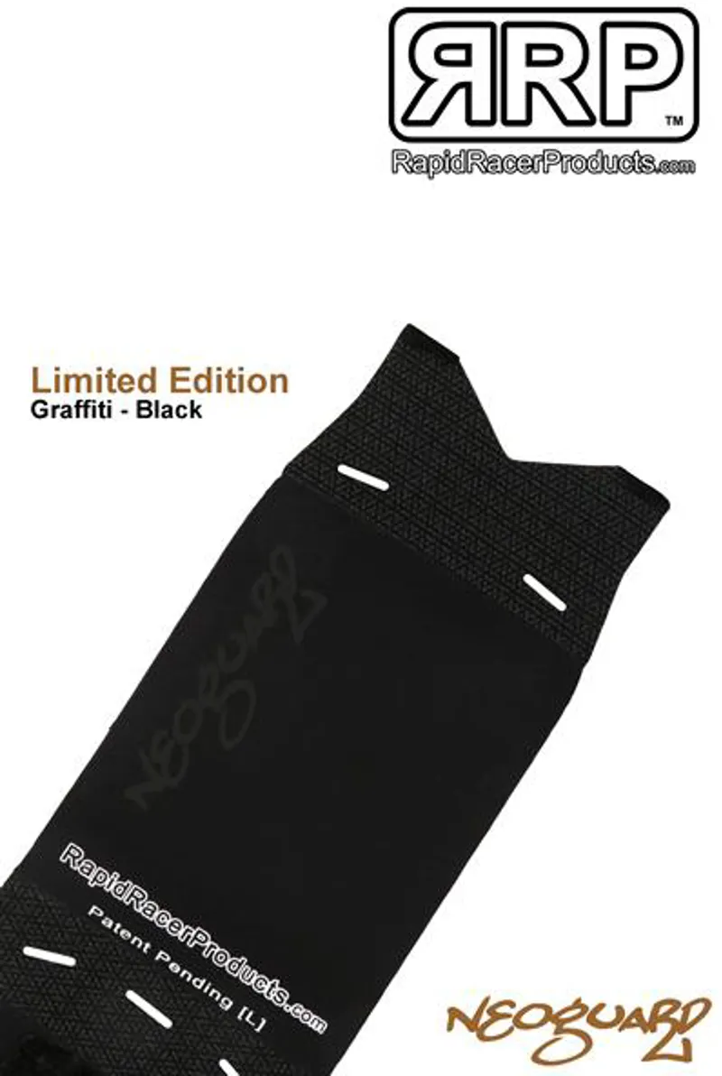 RRP Neoguard STD Neoprene Mudguard in Graffitti Black