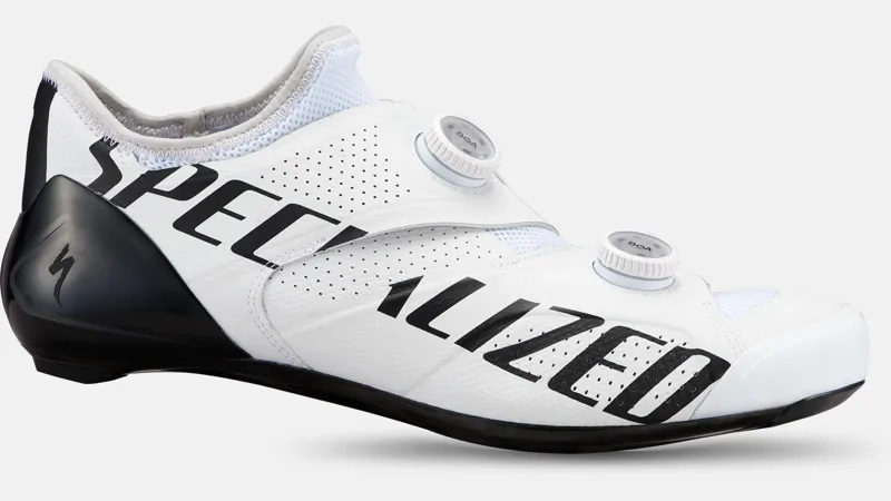 Specialized S-Works Ares Road Shoes in Team White size 44.5