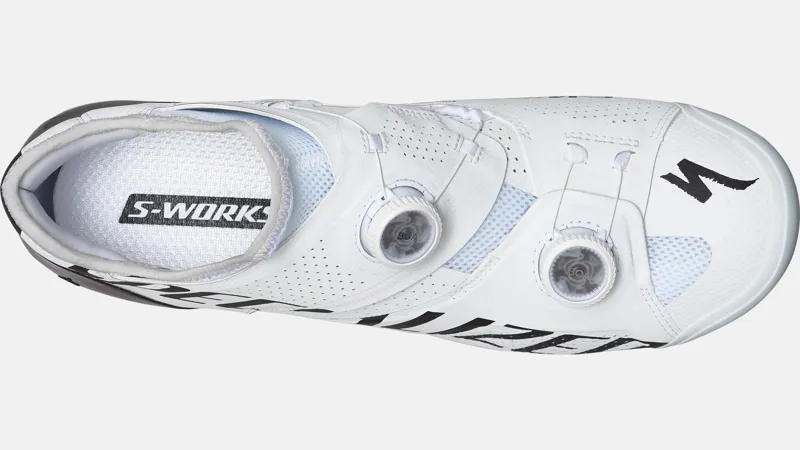 Specialized S-Works Ares Road Shoes in Team White size 44.5-3