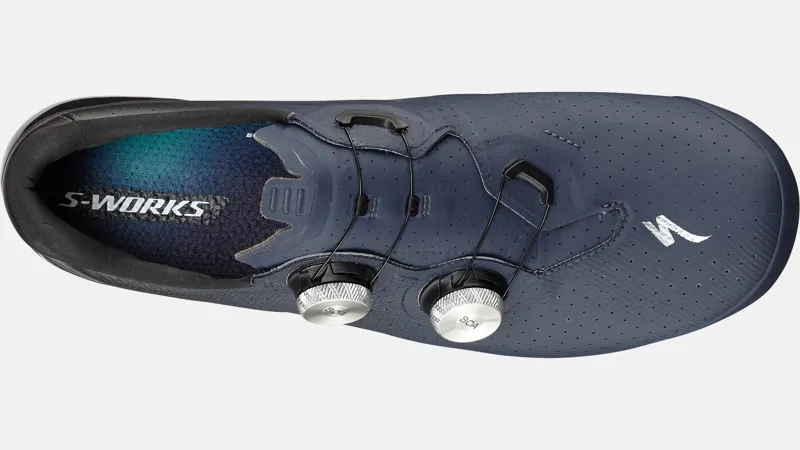 Specialized S-Works Torch Carbon Road Shoe in Marine Dark Blue size 44-4