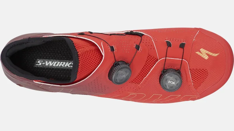 Specialzied S-Works Ares Road Shoes in Red Maroon-4