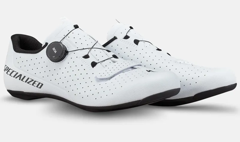 Specialized Torch 2.0 Carbon Sole Road Shoes in White-5